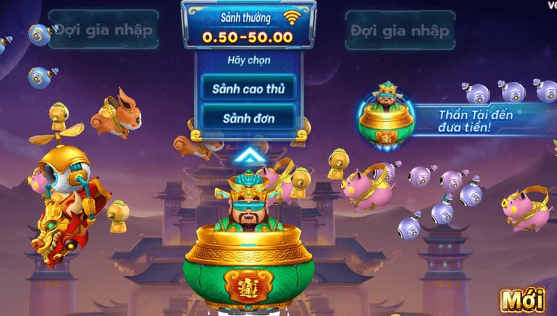 Bắn cá tiểu tiên cá Thabet: Khám phá đại dương huyền ảo 5 Các phòng chơi hấp dẫn tại game tiểu tiên cá